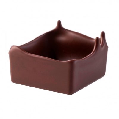 20GU009 Форма для шоколаду "квадратний кошик" 33 x 33 мм h14 мм (4х6 шт) - 10 г