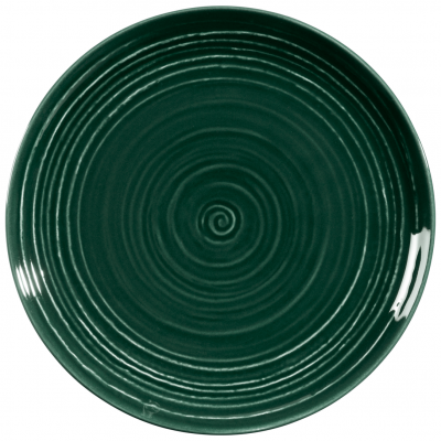 765014 Тарілка кругла 22,5 см колір Moss Green серія "Terra"