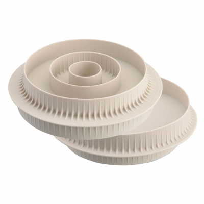 MULTI-INSERTO ROUND Форма силіконова двостороння Ø30 h 25 мм (18 мл), Ø150 h25мм (300 мл), Ø176 h25м