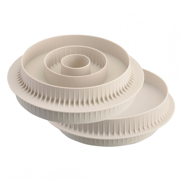 MULTI-INSERTO ROUND Форма силіконова двостороння Ø30 h 25 мм (18 мл), Ø150 h25мм (300 мл), Ø176 h25м