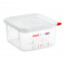 11851 Контейнер квадратний для зберігання з кришкою 195x195xh100  мм з поліпропілену, 2 л