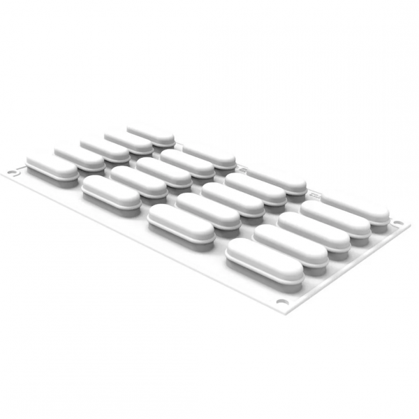 ECLAIR XS 14 Форма силіконова 55x17 мм, h 17 мм (20x14 мл)