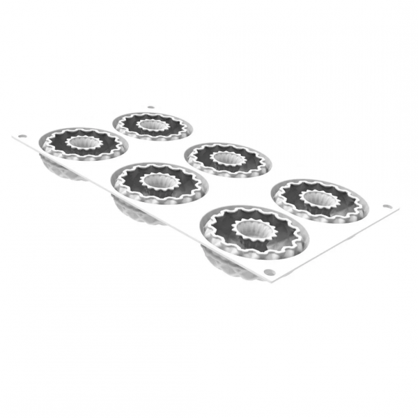 KALEIDO 75 Форма силіконова Ø75 h 25 мм (6x75 мл)