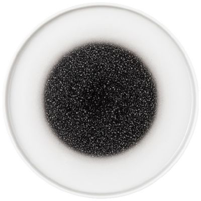 773203-10887 Тарілка кругла 26 см колір Spotted Black серія "Good Mood Intense"