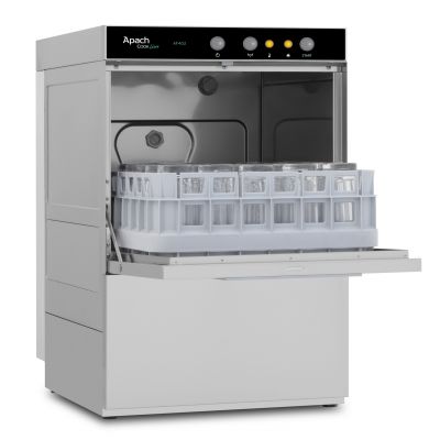 Посудомийка Apach AF400 DDP фронтальна з дозатором миючого засобу + дренажна помпа