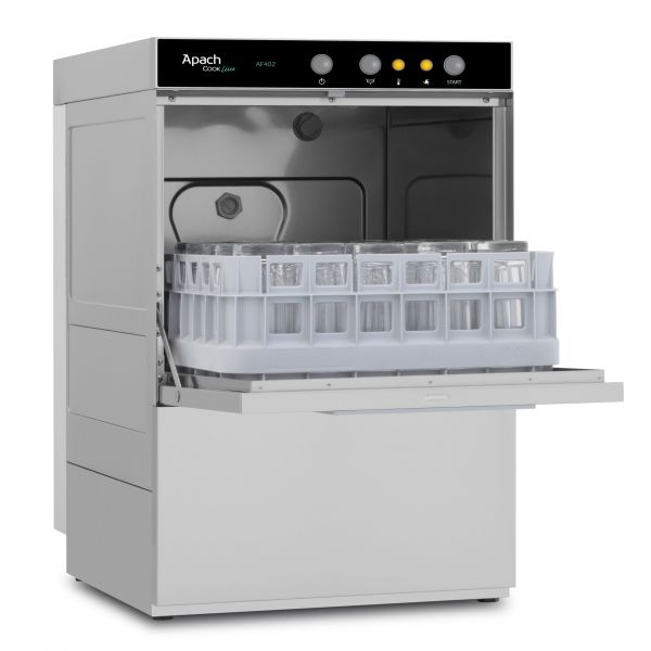 Посудомийка Apach AF400 DDP фронтальна з дозатором миючого засобу + дренажна помпа