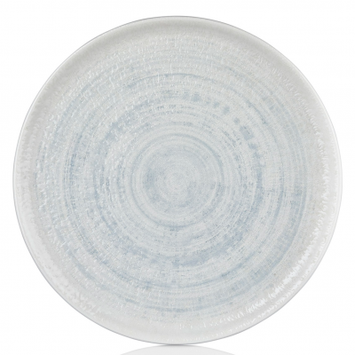 SM-FR-25-DZ Тарілка кругла 25 см, декор "Froid", серія "Smooth"