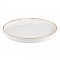 HA-GL-HL-27-RD Тарілка кругла з бортом 90° 27 см,  колір білий (Gleam), серія "Harmony"