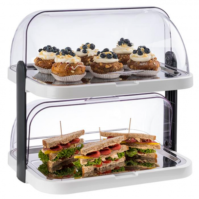 09200 Вітрина фуршетна двоярусна