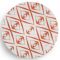 ISC2121-K0035 Тарілка кругла 21 см серія "Isabelle Diamond" декор "Red"