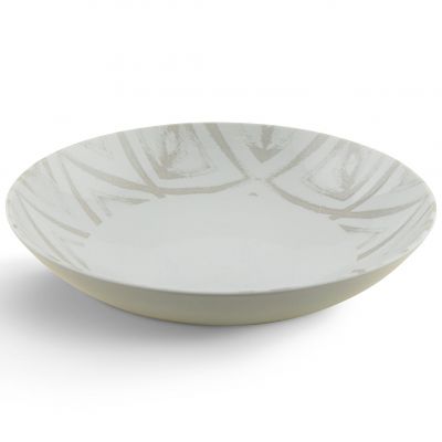 ISC1926-K0036 Тарілка для пасти 26 см серія "Isabelle Diamond" декор "Grey"