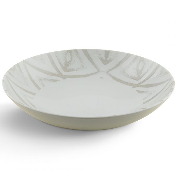 ISC1926-K0036 Тарілка для пасти 26 см серія "Isabelle Diamond" декор "Grey"