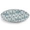 ISC2127-K0037 Тарілка кругла 27 см серія "Isabelle Diamond" декор "Blue"