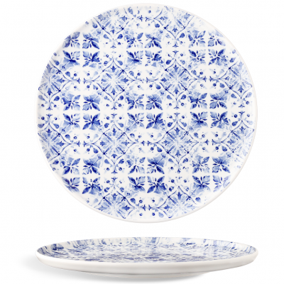 OPT2124-K0060 Тарілка кругла 24 см серія "Optimo" декор "Iris"