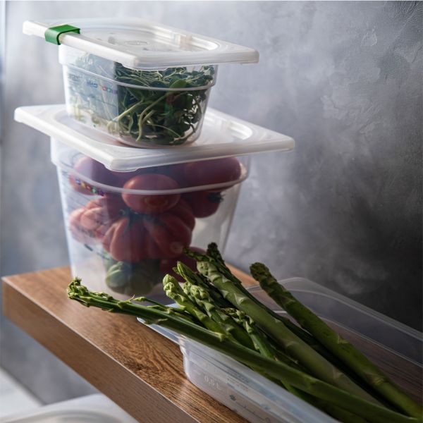 241900 Кришка з поліпропілену 1/9, 176х108 мм, серія "Gastronorm"