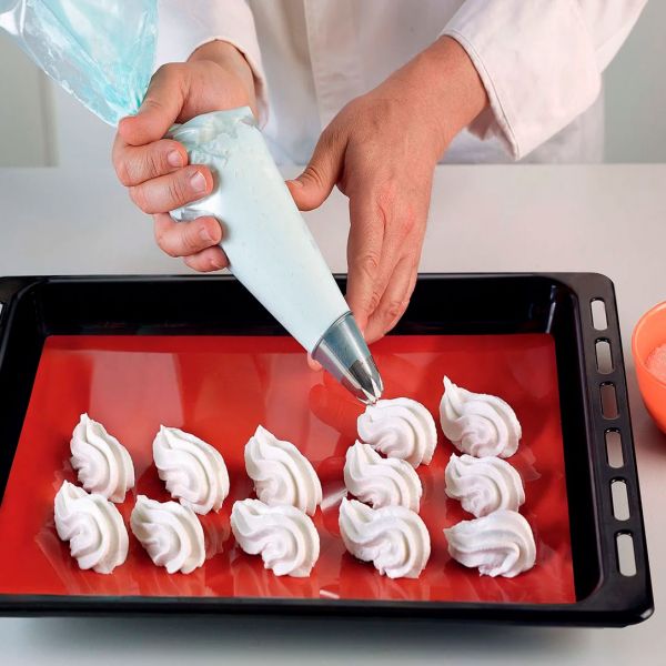 SILICOPAT7/C Силіконовий килимок 30х40 см, червоний