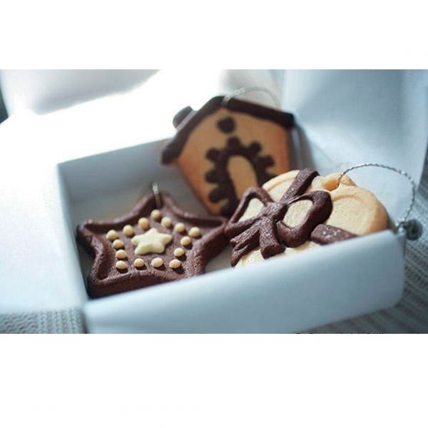 HSH02/B  Форма силіконова "Різдво" 87х85 мм, h 12,5 мм