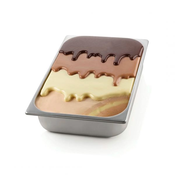 KIT CHOCO GEL Набір для морозива (форма 232x286х23 мм+TAPIS GEL 02)