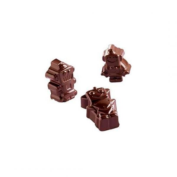 SCG18 Форма силіконова для шоколаду "робот"