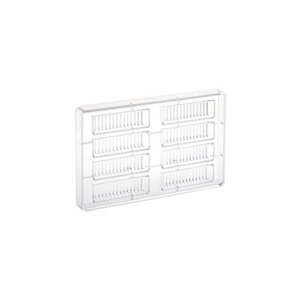 MA1916 Форма для шоколаду "Хвиля"  100x29 h14mm (8 шт)- 30 гр