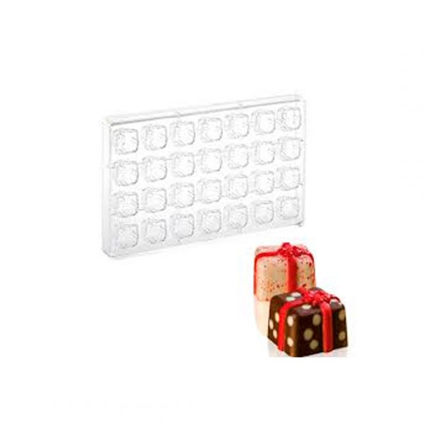 21MA1991 Форма для шоколаду 26x26 h 20mm (28 шт)