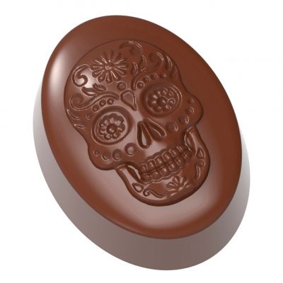 12135 CW Форма для шоколаду "День мертвих" 35x26x15 мм, 3х7 шт./12г
