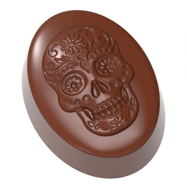 12135 CW Форма для шоколаду "День мертвих" 35x26x15 мм, 3х7 шт./12г