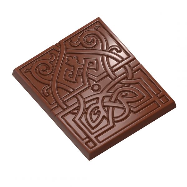 12151 CW Форма для шоколаду "Східний дизайн Караку " 50x41x4мм, 2х5 шт./9 г