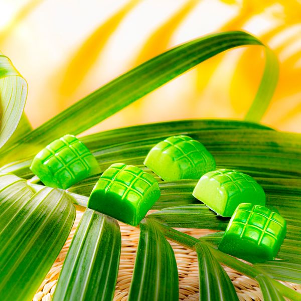 2452 CW Форма для шоколаду "Кетупат " 25,5x25,5x15 мм, 4х8 шт./8,8 г