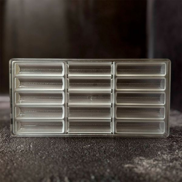 12127 CW Форма для шоколаду "Маленький баточник Twisted Thing" 80x18x16 мм, 5х3 шт./22 г