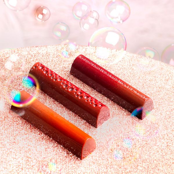 12159 CW Форма для шоколаду "Маленький баточник гладкий" 80x18x16 мм, 5х3 шт./21,1 г