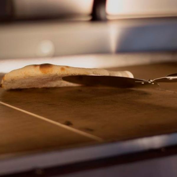 R-20 Лопата для піци н/ж d 20 см, ручка н/ж L 150 см, повна L 169 см