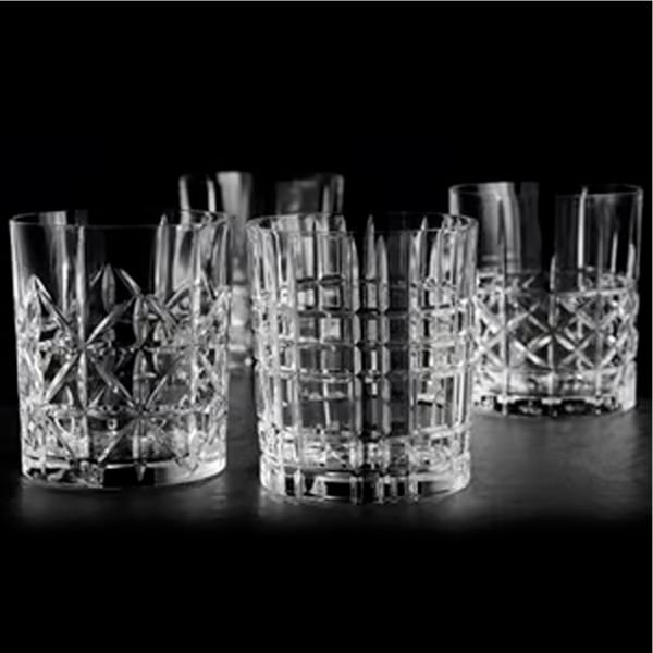 96089 Склянка низька Whisky tumbler Cross 345 мл серія "Highland"