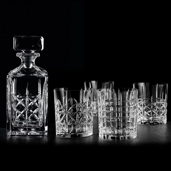 96090 Склянка низька Whisky tumbler Straight 345 мл серія "Highland"