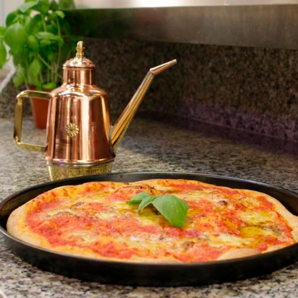 TLN4525 Форма для піци (блакитна сталь) d 45 см