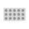 COROLLE 4 Форма силіконова Ø45 h 6 мм (15x57 мл)