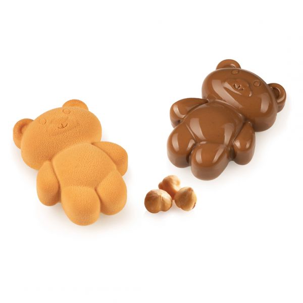 TEDDY BEAR 68 Форма силіконова 79X56 h 27 мм (8x68 мл)