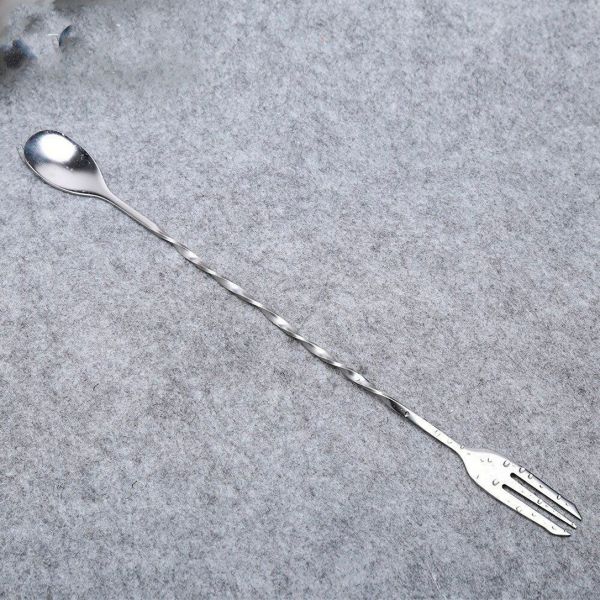 B004FXLVT Барна ложка вінтажна 45 см з вилкою, сталь 18/10