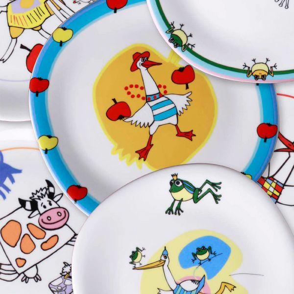 KVA2022-X8388 Тарілка кругла 21,3 см серія "Baby Porcelain"