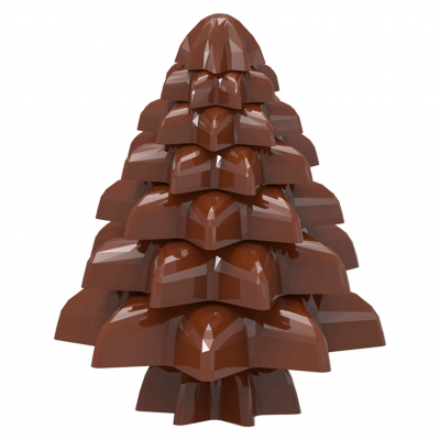 12071 CW Форма для шоколаду "зірки" 80х80 мм h 84 мм (8 різних фігур), 1х8 шт./ 151 г