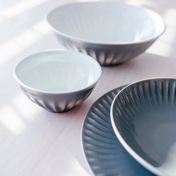 RIB1922 Тарілка глибока кругла 22 см, серія "Ribby"