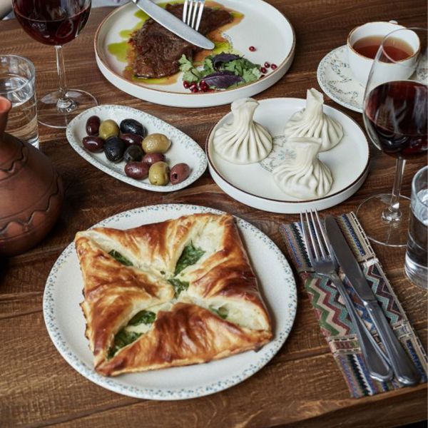 TN-TS-ZT-32-PZT Тарілка для піци 32 см,  декор Tessera, серія "Tinta"