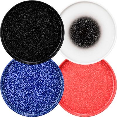 773216-10888 Тарілка кругла 26 см колір Blue серія "Good Mood Intense"