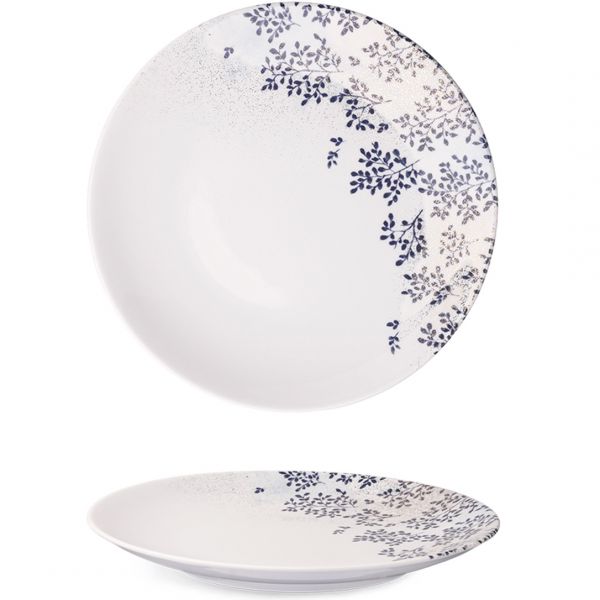 ISC2124-T0074-A0001 Тарілка кругла 24 см серія "Isabelle" декор "Golden Dew"