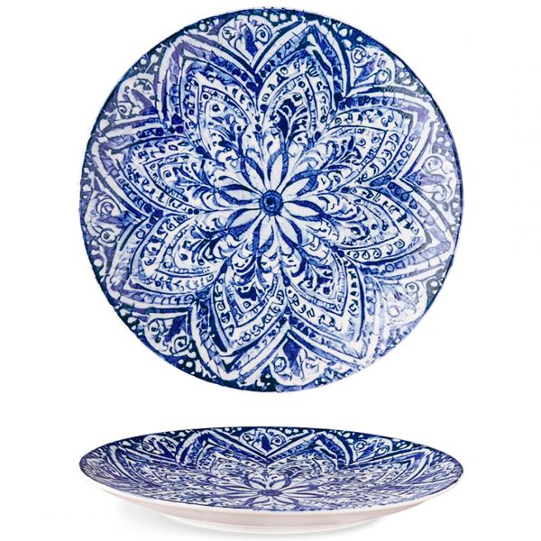 ISC2124-K0067 Тарілка кругла 24 см серія "Isabelle" декор "Aalborg"