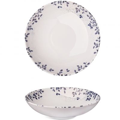 ISC1922-T0075-A0001 Тарілка глибока 22 см серія "Isabelle" декор "Golden Dew"