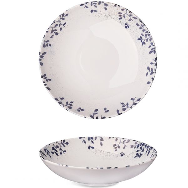 ISC1922-T0075-A0001 Тарілка глибока 22 см серія "Isabelle" декор "Golden Dew"