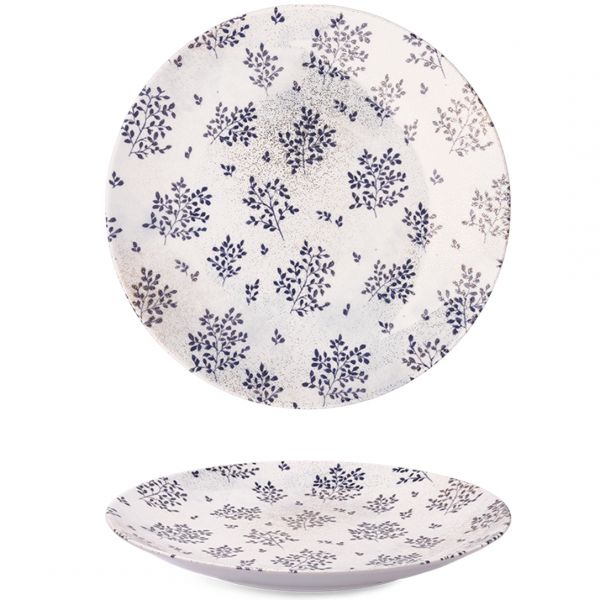 ISC2127-T0073-A0001 Тарілка кругла 27 см серія "Isabelle" декор "Golden Dew"