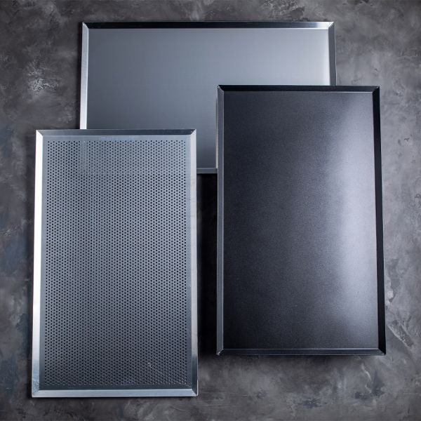 902010P Деко алюмінієве перфороване 600х400х30 мм, з потовщеним бортом, серія "FORM line"