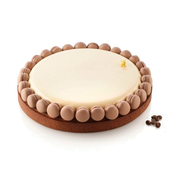 KIT TARTE RING ROUND D250 MM Форма силіконова Ø205 h20 mm + 1 кільце (d 250 mm, h 20 mm) - 1 форма в